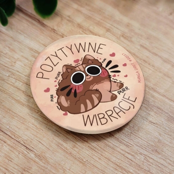 Pozytywne Wibracje - Przypinka