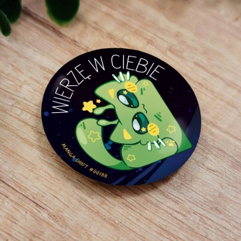 Kocia Inwazja - Wierzę w Ciebie (Alien Ver.) - Przypinka