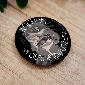 Szopy z problemami - Kocham i cierpię katusze - Przypinka