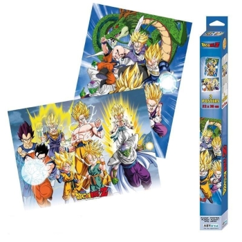 Dragon Ball - Groups - Zestaw plakatów (52 x 38 cm)